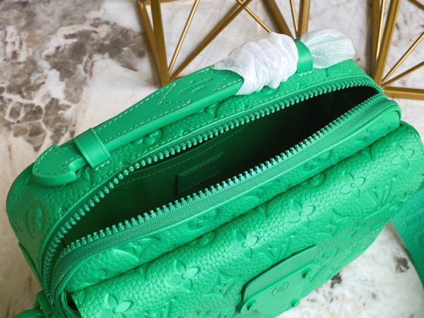 Louis Vuitton Men's S Lock Messenger Bag - Green - Image 2