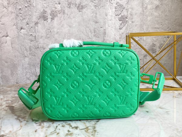 Louis Vuitton Men's S Lock Messenger Bag - Green - Image 4