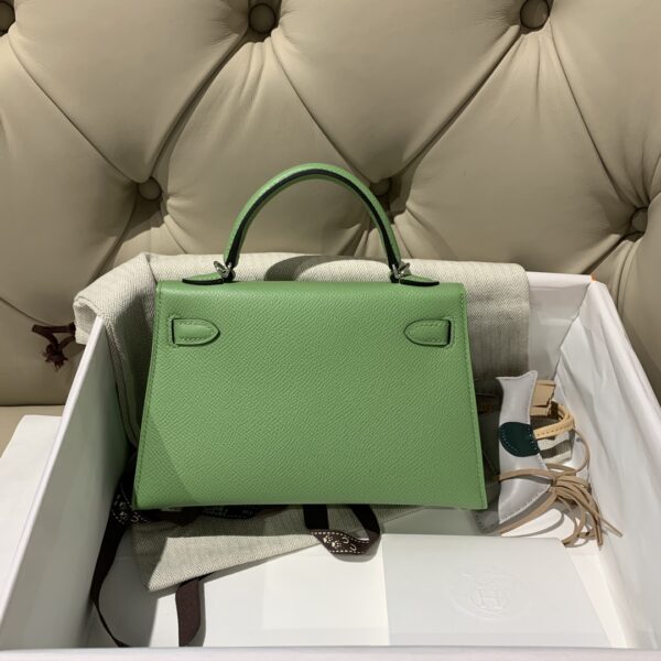 Hermes Mini 2nd Generation Handbag – Green - Image 5