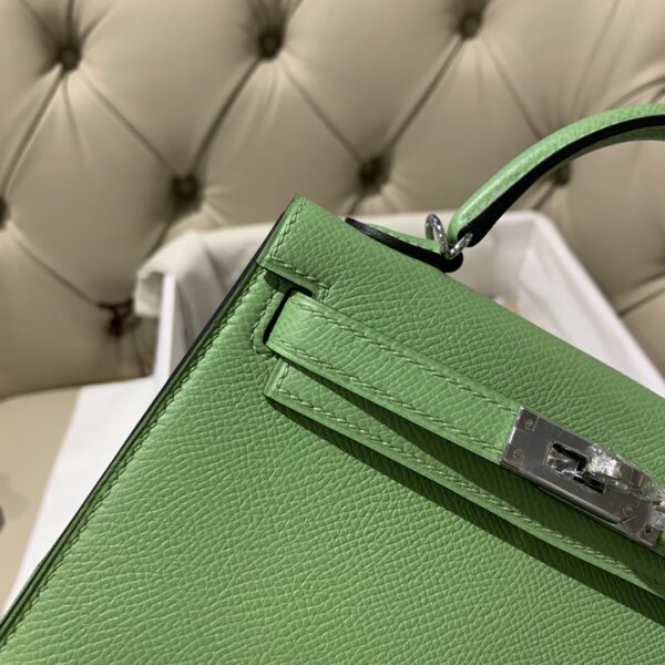 Hermes Mini 2nd Generation Handbag – Green - Image 2