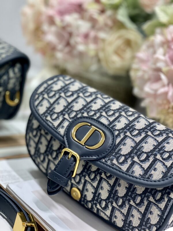 Dior Bobby East-West Handbag - Black/White - Image 4